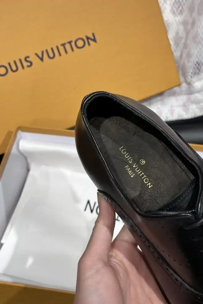 hype LV Leather Shoes