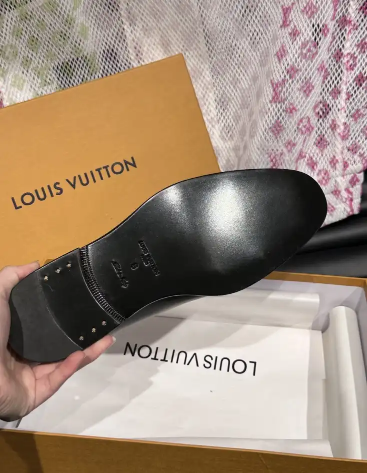 hype LV Leather Shoes