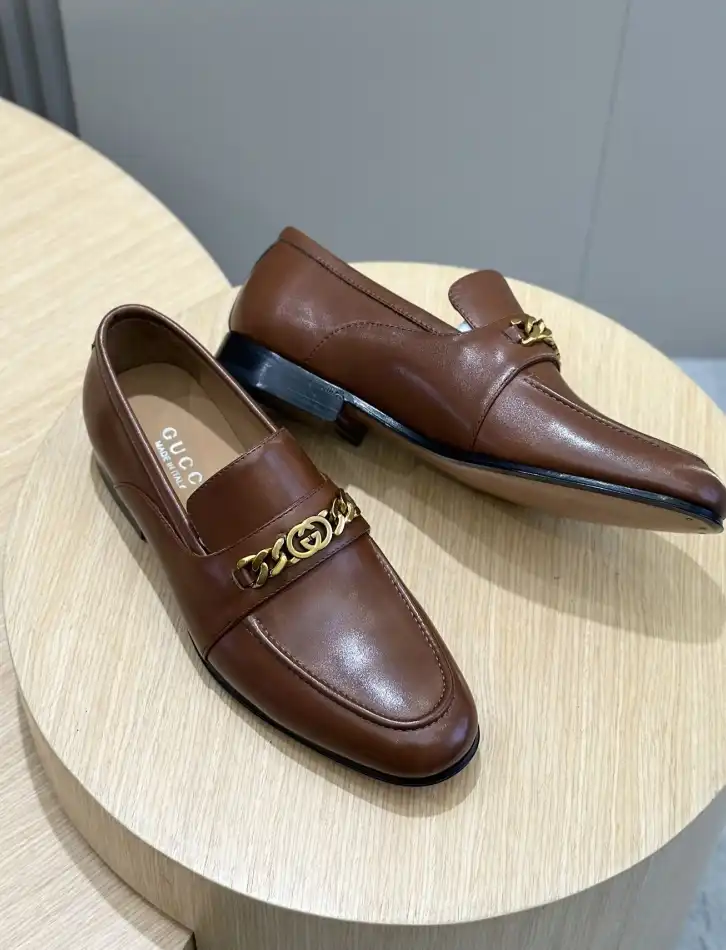 hype Gucci Leather Shoes