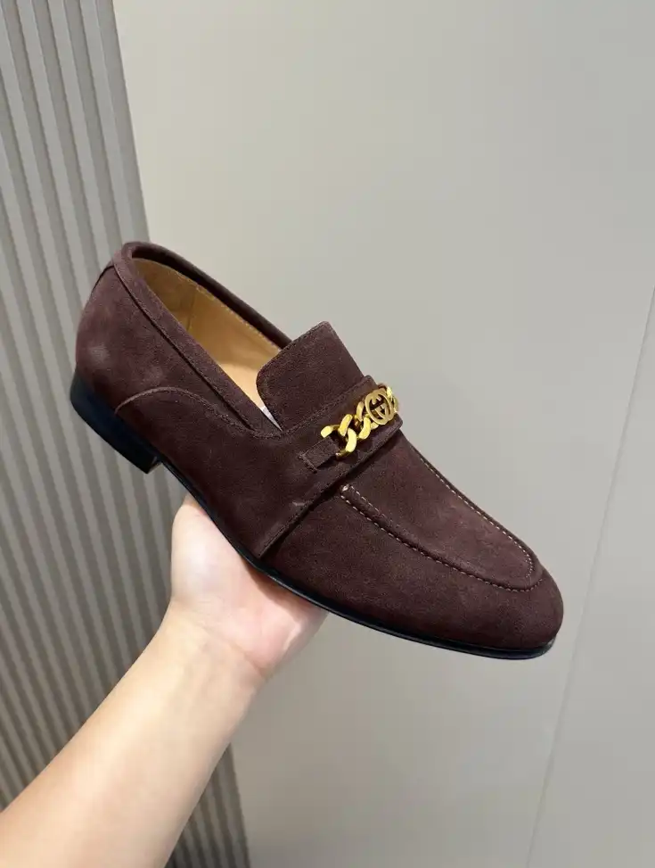 hype Gucci Leather Shoes