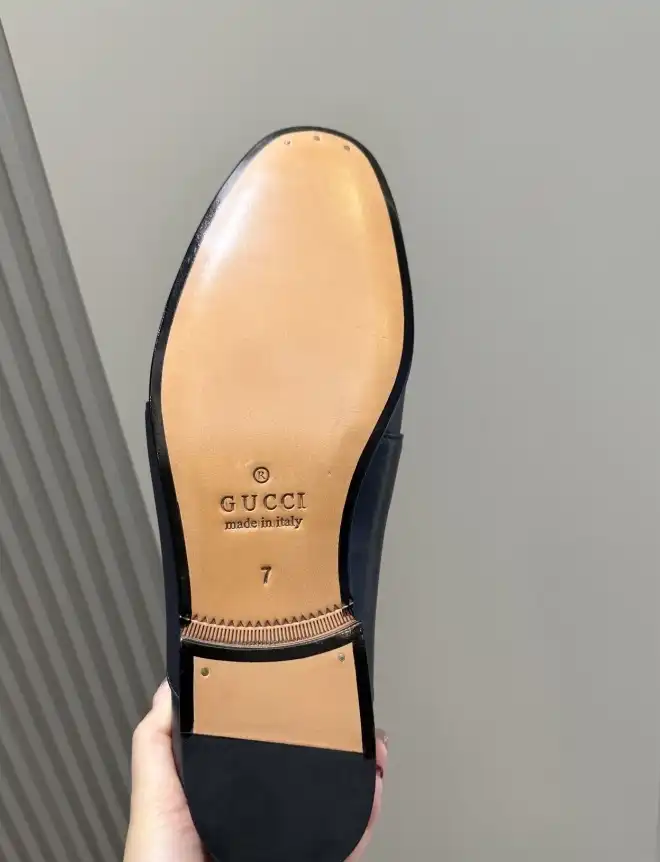 hype Gucci Leather Shoes