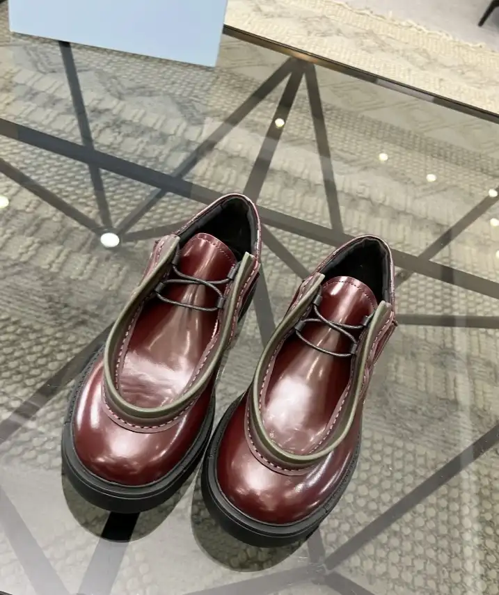 hype Prada Leather Shoes