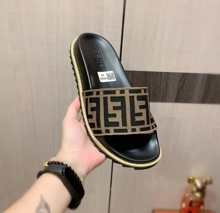 hype Fendi Slippers