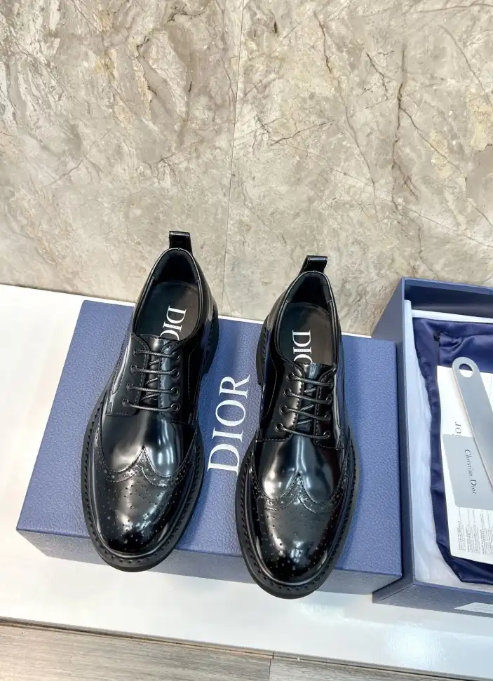 hype Christian Dior Leather Shoes