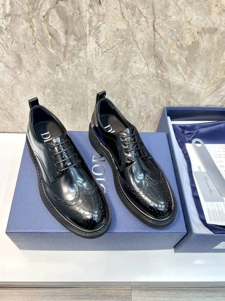 hype Christian Dior Leather Shoes