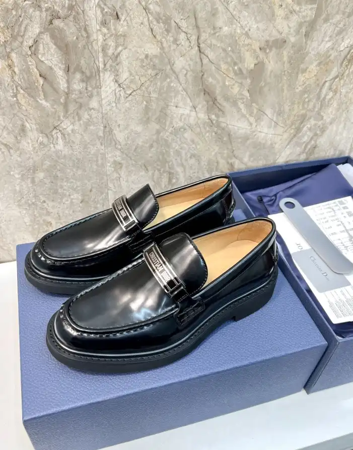 hype Christian Dior Leather Shoes