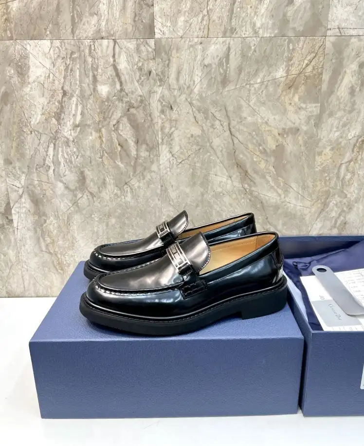 hype Christian Dior Leather Shoes