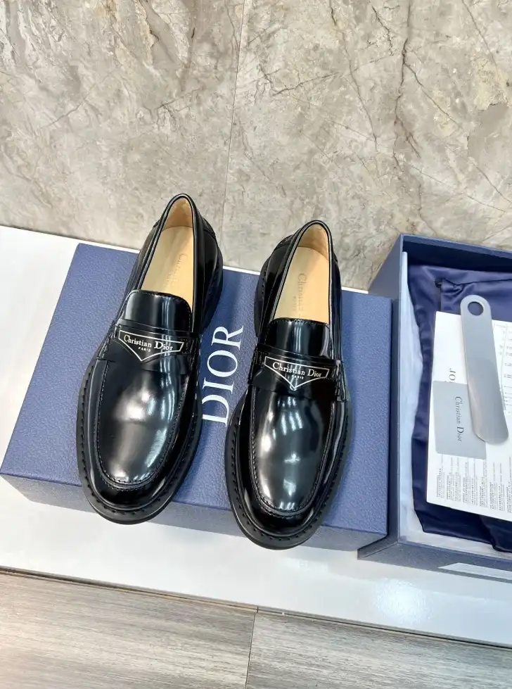 hype Christian Dior Leather Shoes