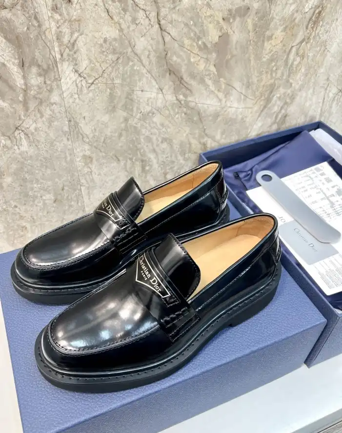 hype Christian Dior Leather Shoes