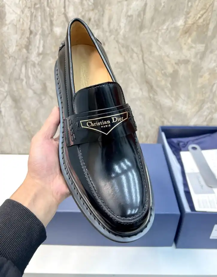 hype Christian Dior Leather Shoes