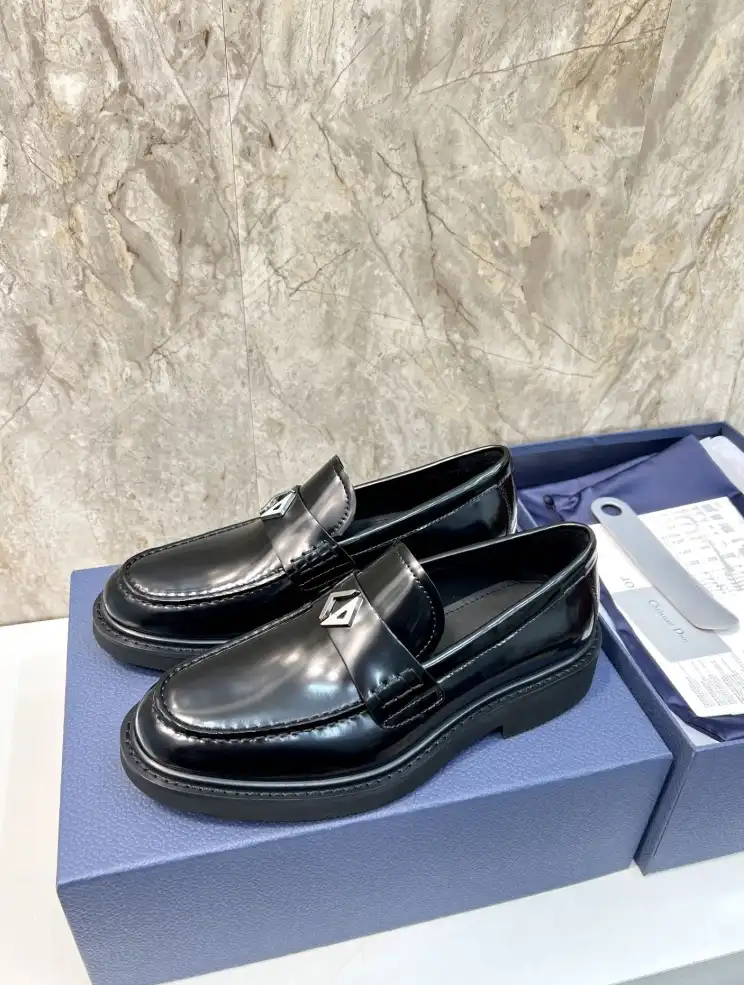 hype Christian Dior Leather Shoes