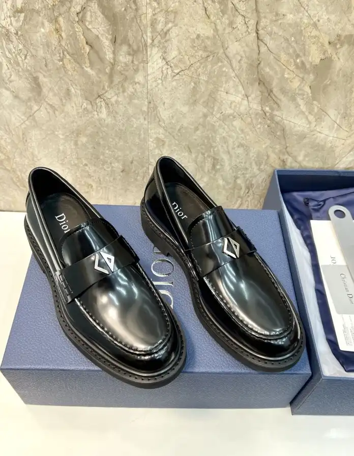 hype Christian Dior Leather Shoes