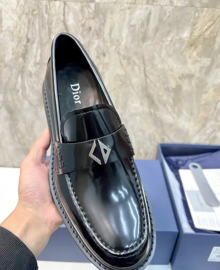 hype Christian Dior Leather Shoes