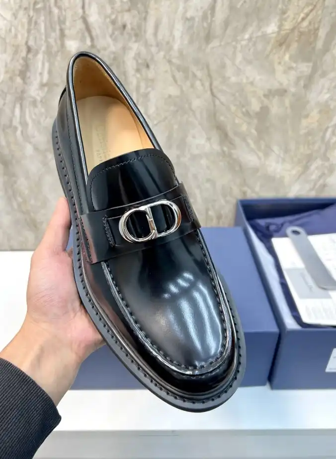 hype Christian Dior Leather Shoes