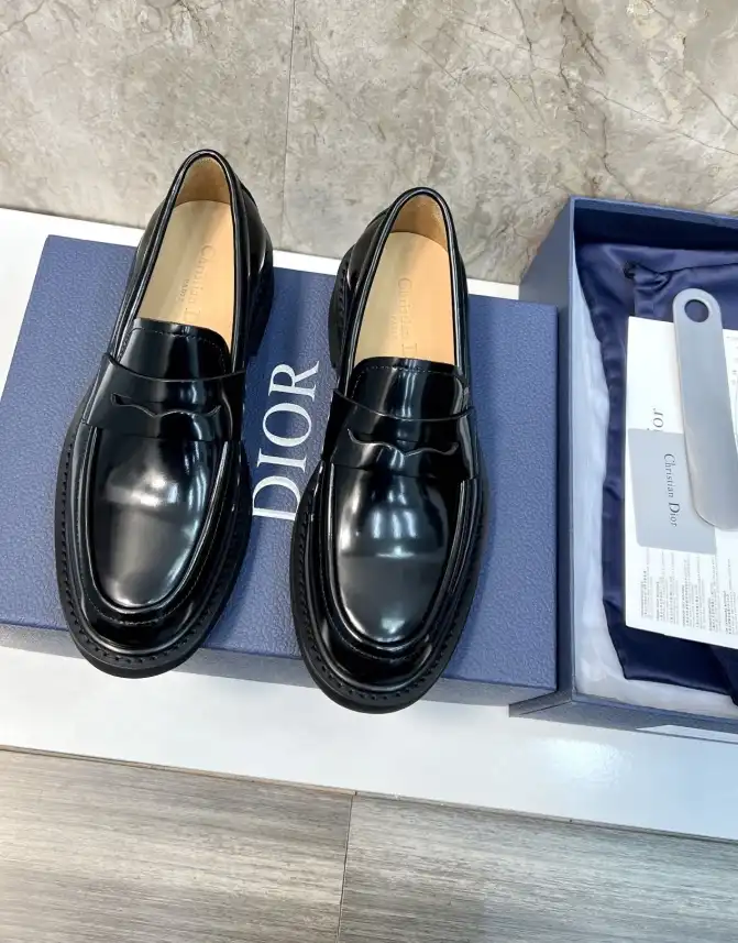 hype Christian Dior Leather Shoes