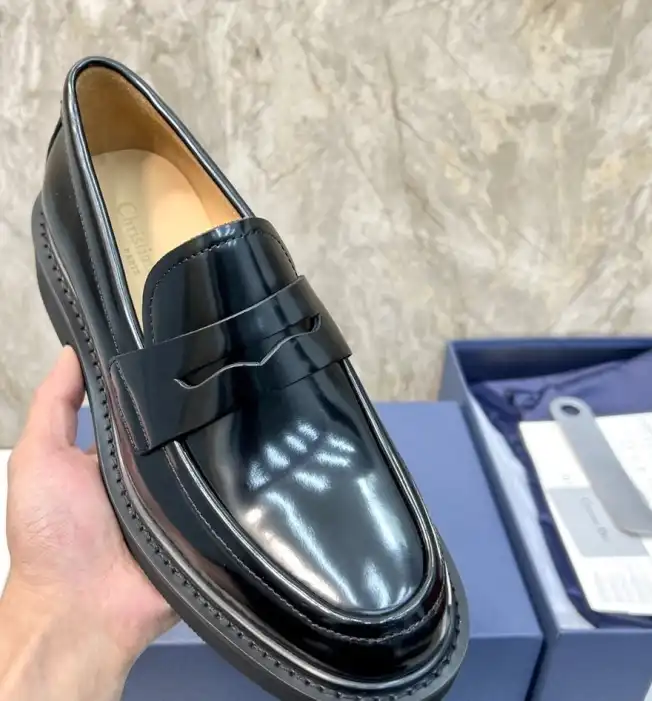 hype Christian Dior Leather Shoes