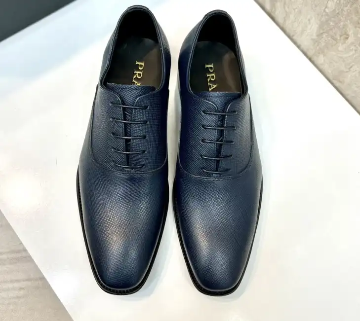 hype Prada Leather Shoes