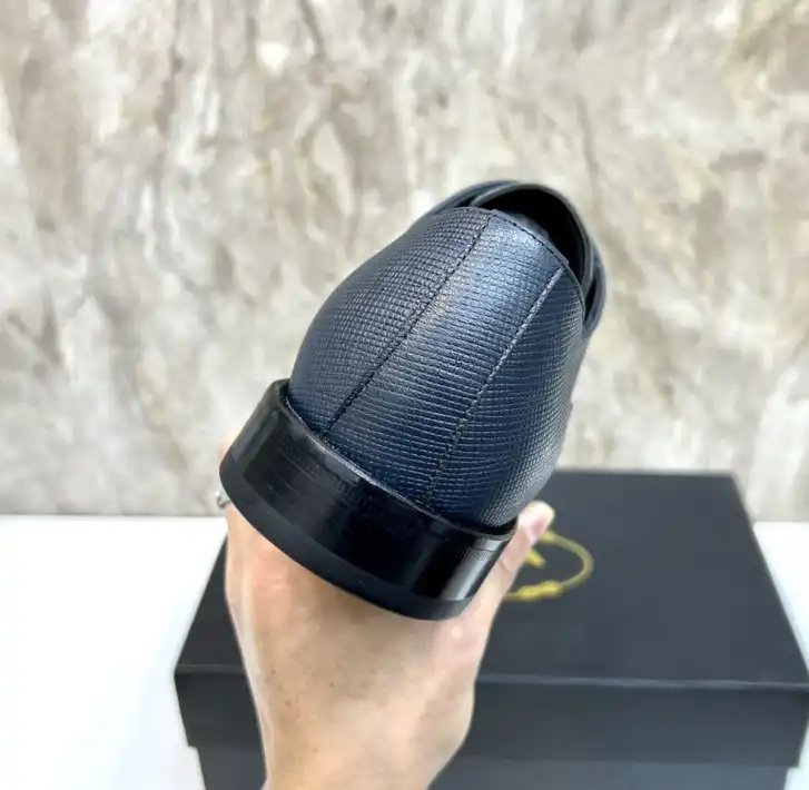 hype Prada Leather Shoes