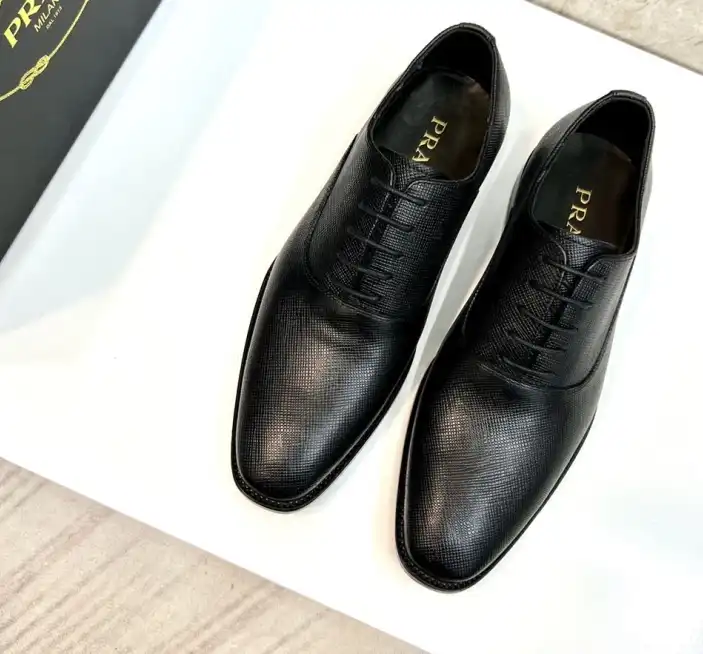 hype Prada Leather Shoes