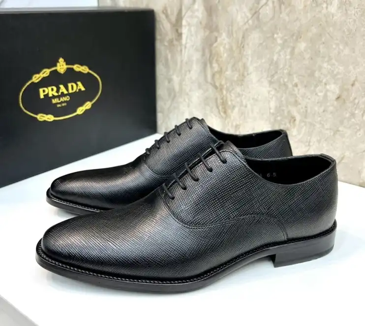 hype Prada Leather Shoes