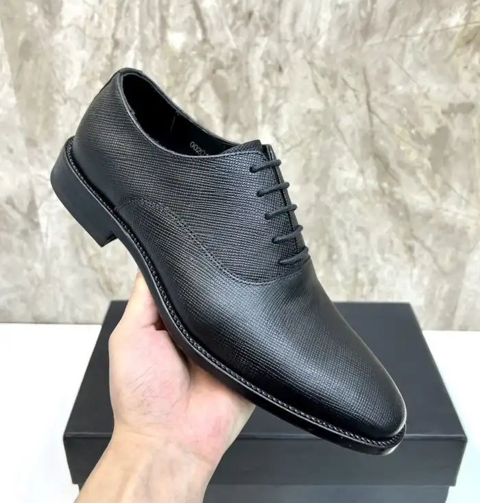 hype Prada Leather Shoes