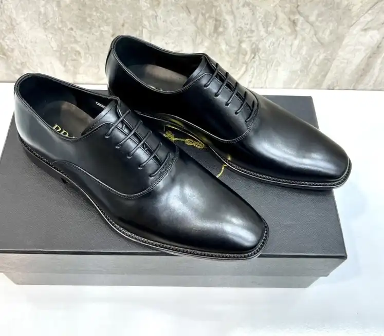 hype Prada Leather Shoes