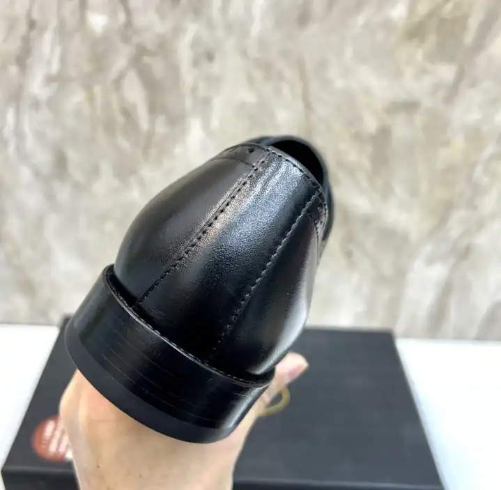 hype Prada Leather Shoes