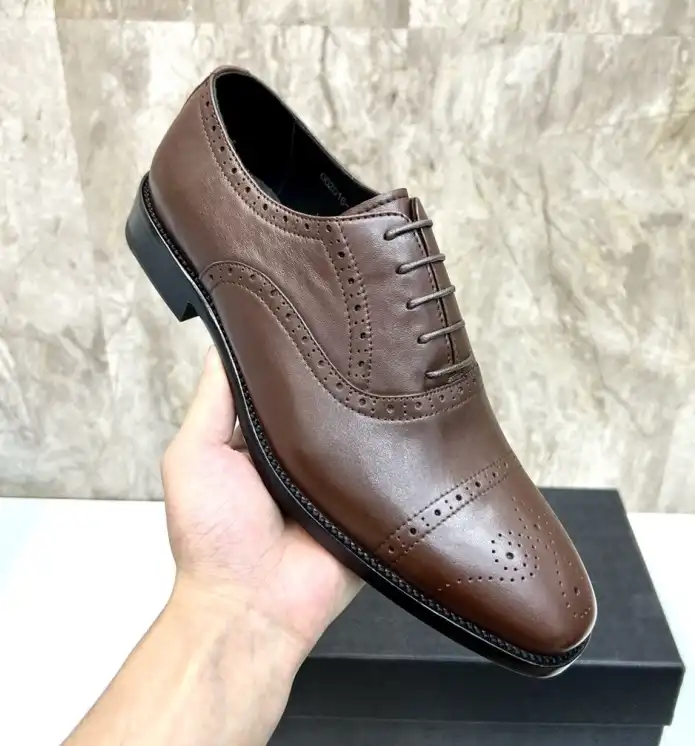 hype Prada Leather Shoes