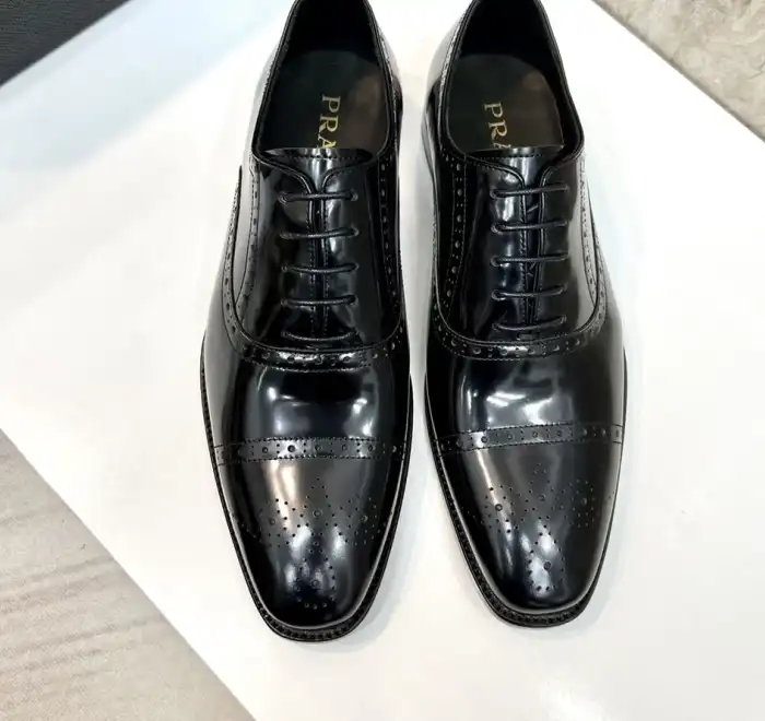 hype Prada Leather Shoes