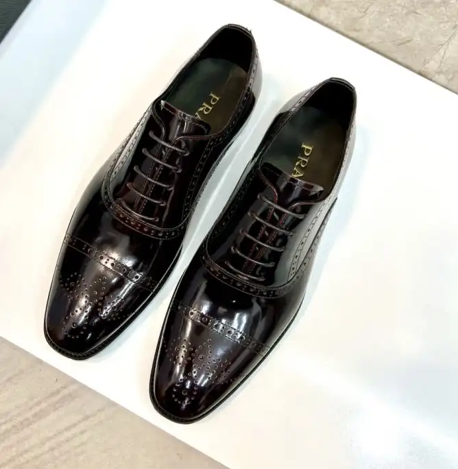 hype Prada Leather Shoes