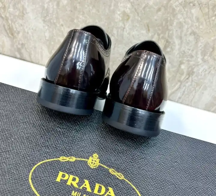 hype Prada Leather Shoes