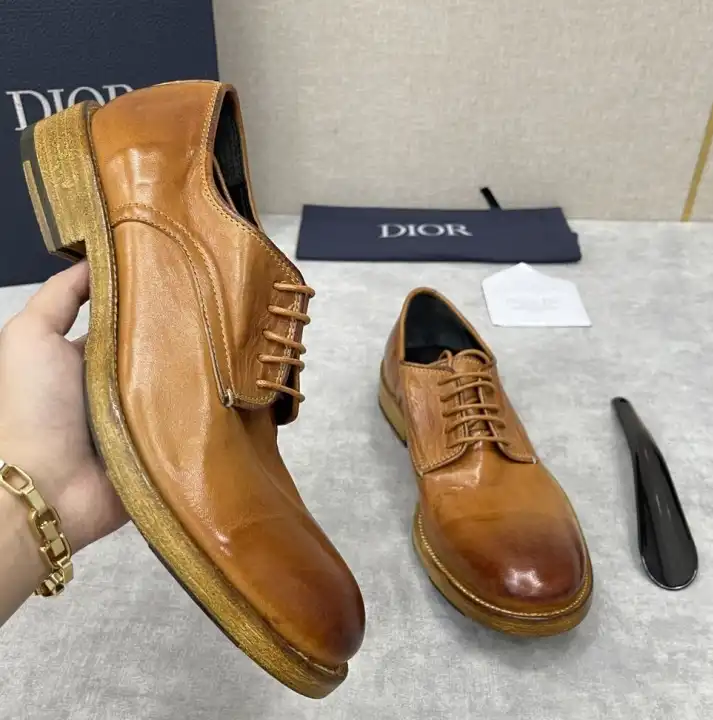 hype Christian Dior Leather Shoes