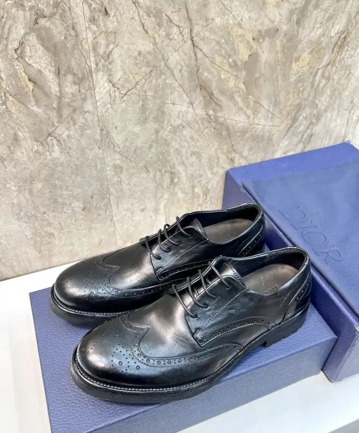 hype Christian Dior Leather Shoes