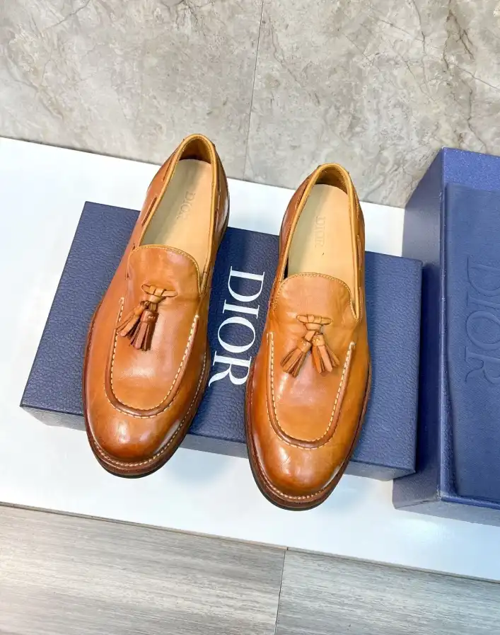 hype Christian Dior Leather Shoes