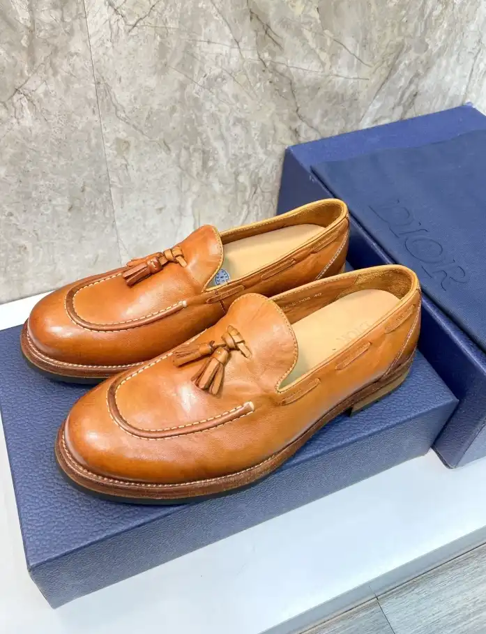 hype Christian Dior Leather Shoes