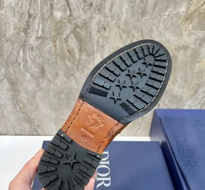 hype Christian Dior Leather Shoes