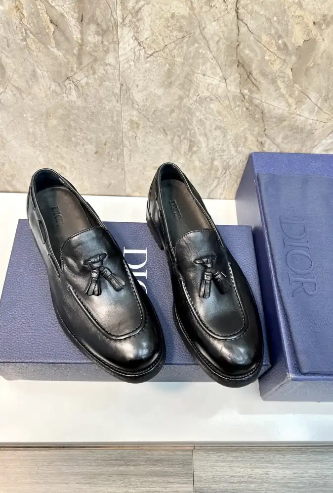 hype Christian Dior Leather Shoes