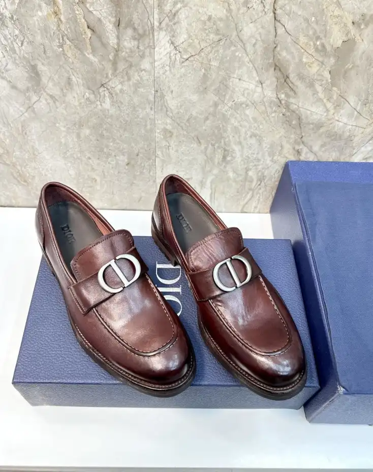 hype Christian Dior Leather Shoes