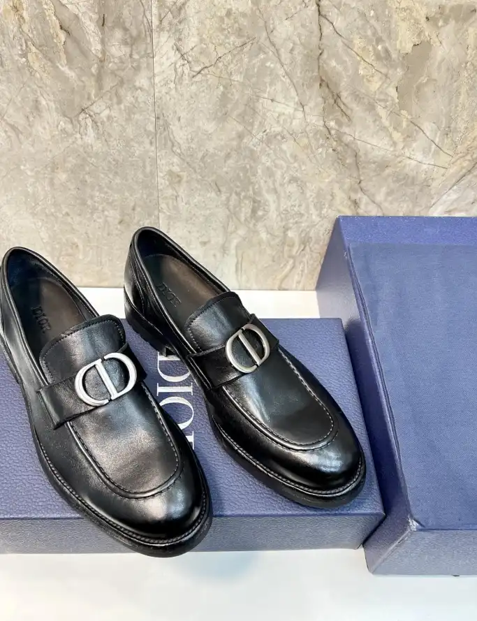 hype Christian Dior Leather Shoes