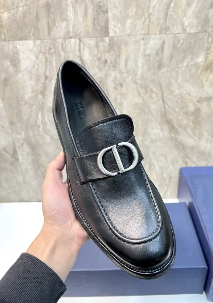 hype Christian Dior Leather Shoes