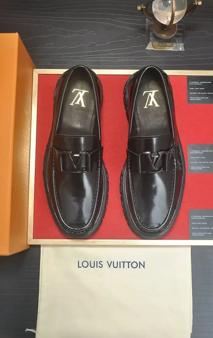 hype LV Leather Shoes