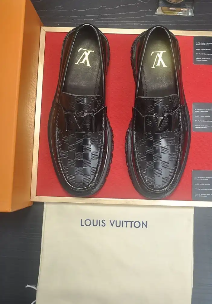 hype LV Leather Shoes