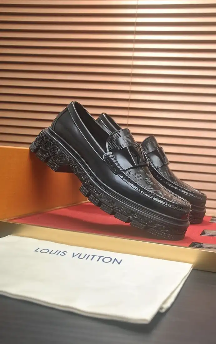 hype LV Leather Shoes