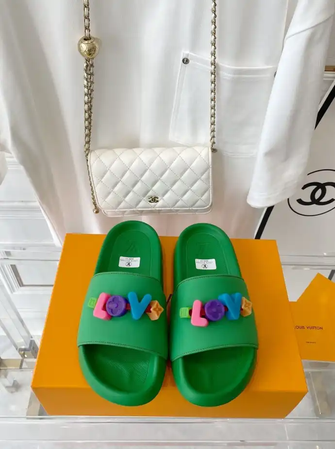 hype LV Slippers