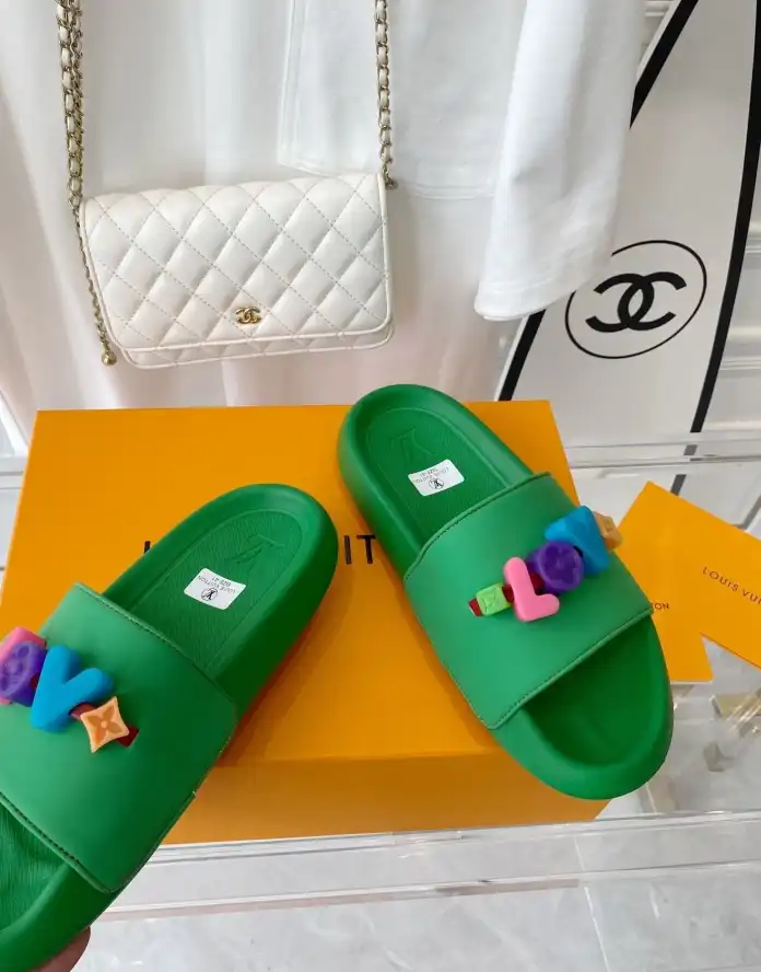 hype LV Slippers