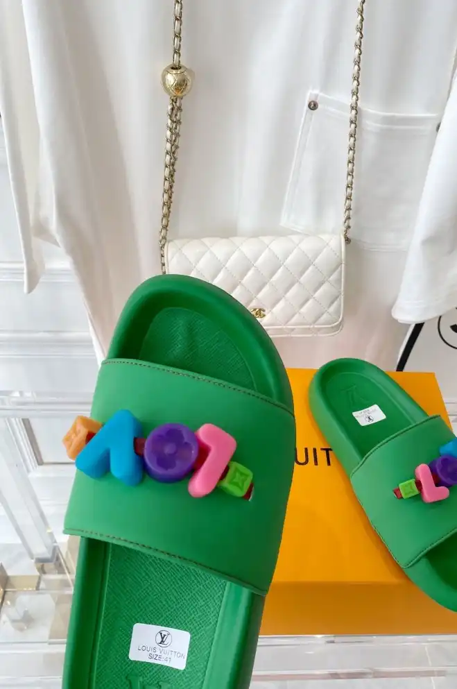 hype LV Slippers