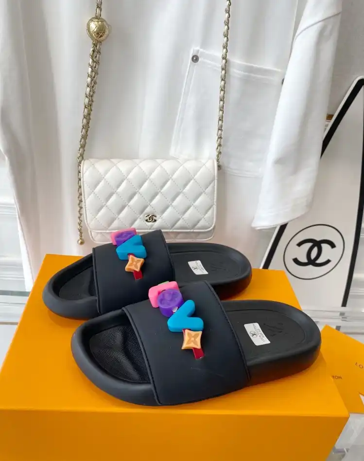 hype LV Slippers