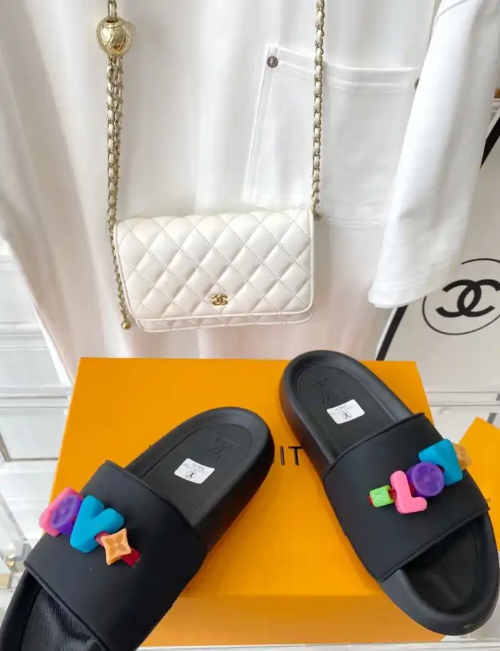 hype LV Slippers