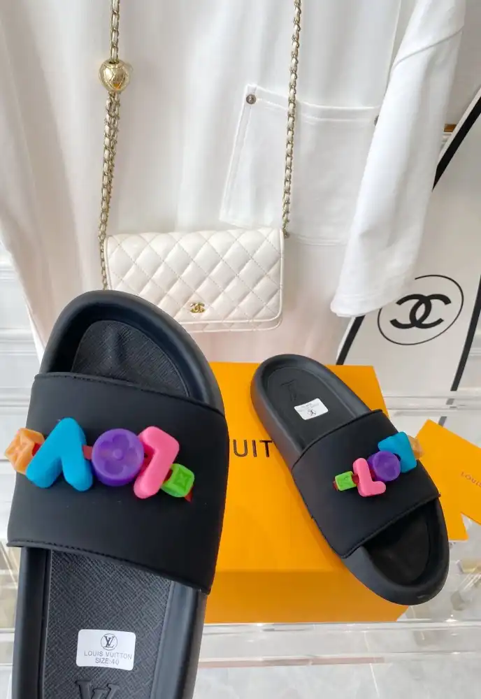 hype LV Slippers