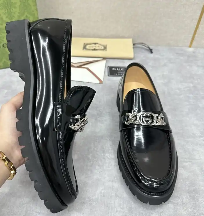 hype Gucci Leather Shoes